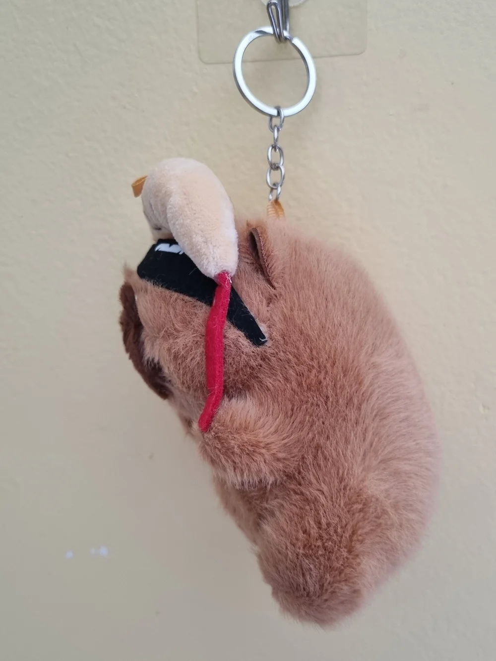 Cute Capybara Kids Bag Keychain Soft Plush Stuffed Toy Plushies Bag Accessories